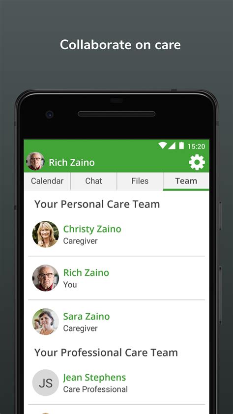 vela for caregivers app